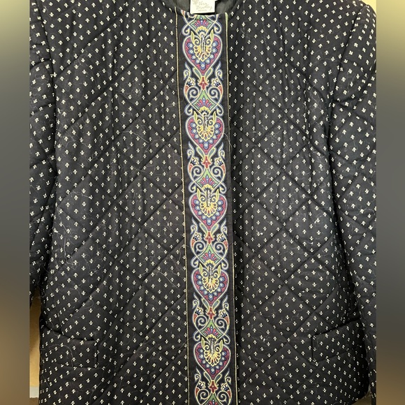 Vera Bradley Indiana quilted jacket size L. - Picture 3 of 10